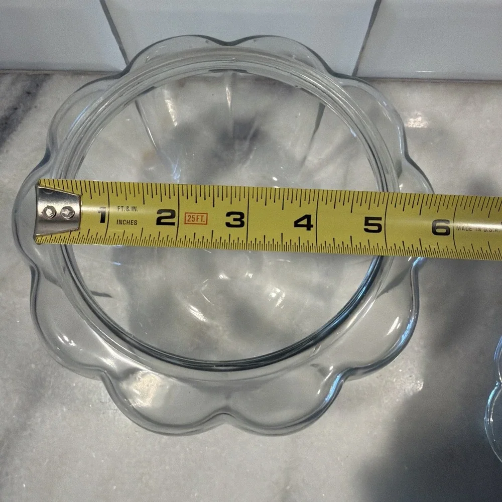 Vintage Anchor‎ Hocking Glass Pumpkin Cookie Jar With Lid Halloween Fall OLA003